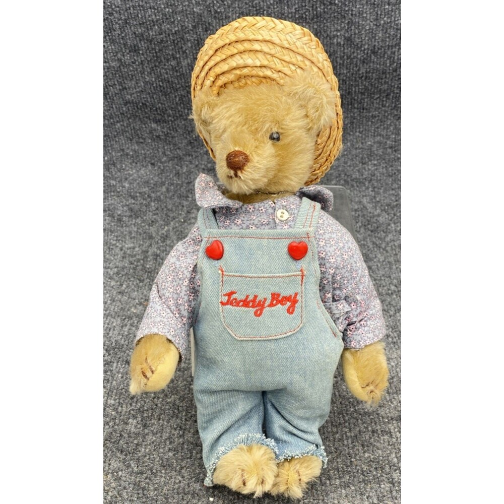 Vintage 1986 Gorham Time Machine Teddy Bear Beverly Port Teddy Boy Musical Joint
